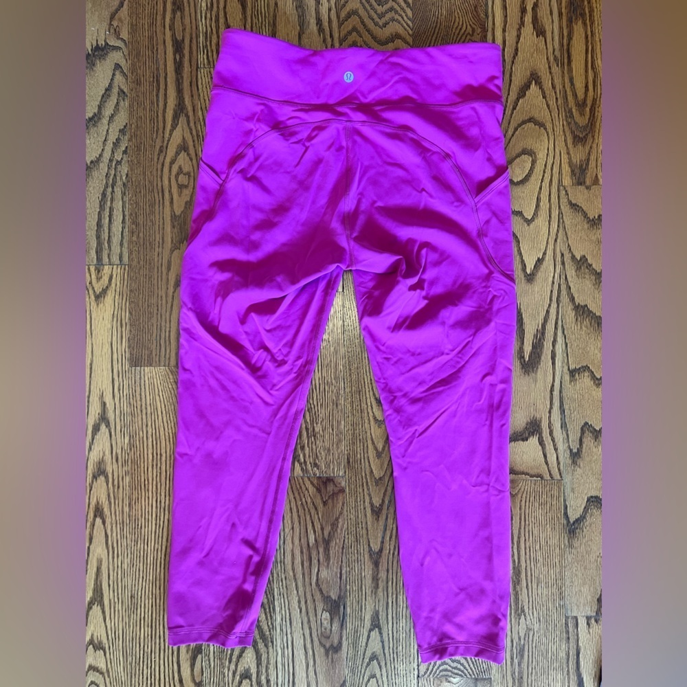 Lululemon Invigorate High-Rise Tight 25" in Ripened Raspberry Size 12 - Picture 12 of 14